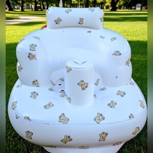 EKEPE Inflatable Baby Seat with Suction Cups~3-36 Months